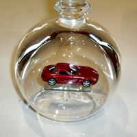 Flasche Auto