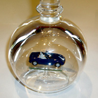 Flasche Auto