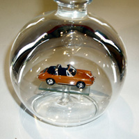 Flasche Auto