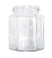 6Eck Glas klein